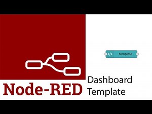 Node-Red: Dashboard Template Button