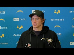 Justin Herbert Postgame Press Conference Vs Chiefs | LA Chargers