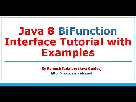 Java 8 BiFunction Interface Tutorial with Examples | Lambda Expression