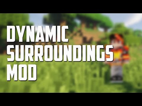 Minecraft with REALISTIC SOUNDS! (Dynamic Surroundings Mod Showcase)