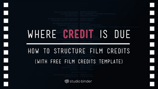 The Ultimate Guide to Film Credits Order Hierarchy (with Template)