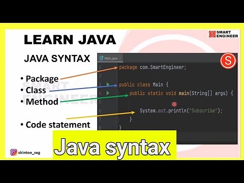 Java syntax