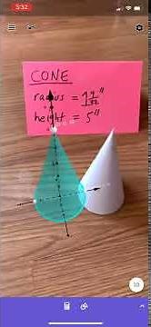 GeoGebra 3D Graphing Calc (iOS): Quick Demo (2)