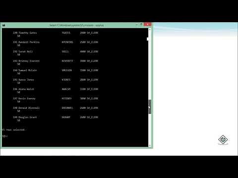 Oracle - SQL - Creating Views