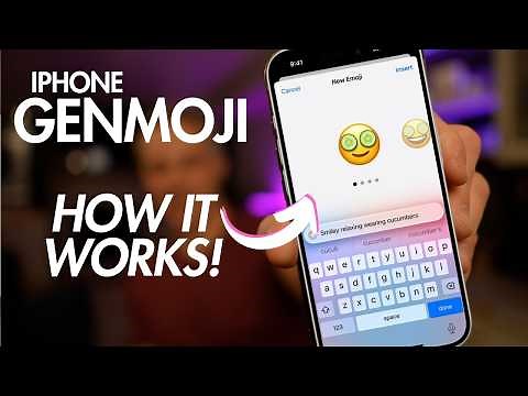 Create your own emojis in 7 seconds! How to setup & use Genmoji on iPhone
