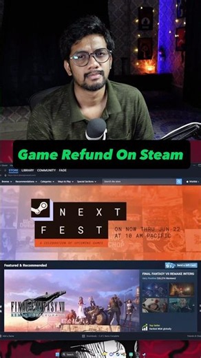 How to Refund Any Game on Steam (Full Guide) 💸 #steam #steamguide #steamtips #gamingshorts