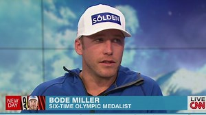 Bode Miller live on 'New Day'
