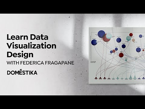 LEARN DATA VISUALIZATION and INFORMATION DESIGN - A Course by Federica Fragapane | Domestika English