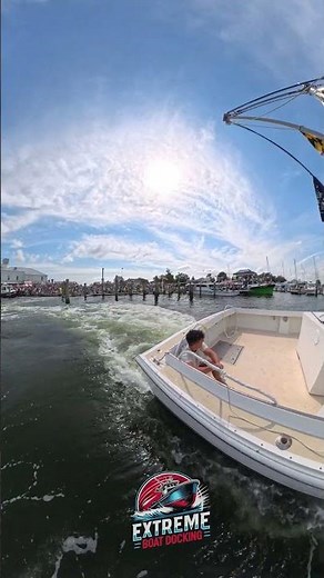 Solomons Island Extreme Boat Docking Test Run