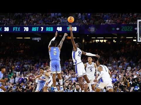 Full final 3:32 in UNC-Duke Final Four instant classic