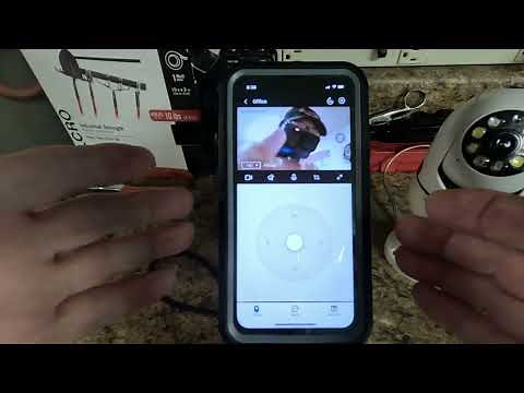 Light Bulb Camera use with App Explained and shown