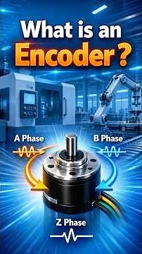 What is an Encoder? (A, B, Z Phase Explained in 60 Seconds!)