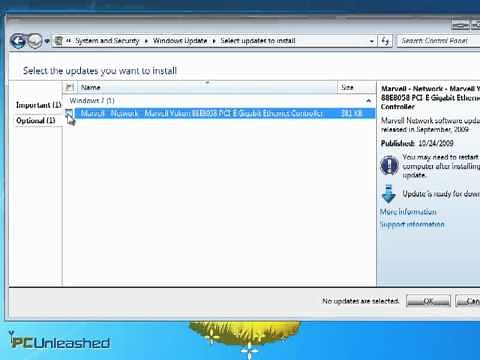 Installing and Updating Drivers in Windows 7