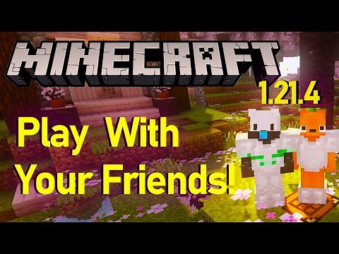How To Play Minecraft With Friends: Java Edition (PC)