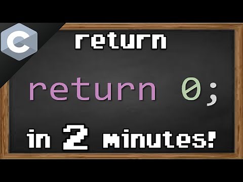 C return statement 🔙