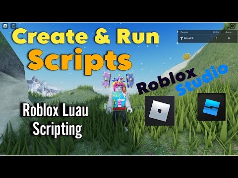 How to CREATE, RUN, and EXECUTE a Luau Script in Roblox | Roblox Studio Scripting