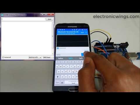 HC-05 Bluetooth Module Interfacing with arduino