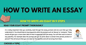 How to Write an Essay in 9 Simple Steps • 7ESL