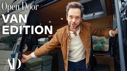 Inside Patrick J Adams’s Vacation-Ready Van Conversion