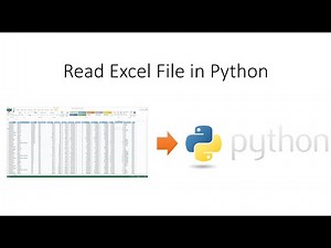 Read Excel from Python