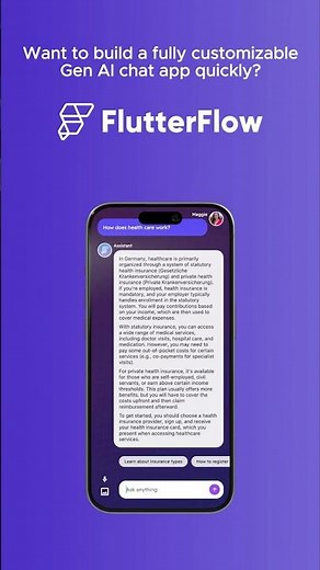 Build a custom, multi-modal Gen AI chat app fast ⚡️ #genai #chatgpt #flutter #flutterflow