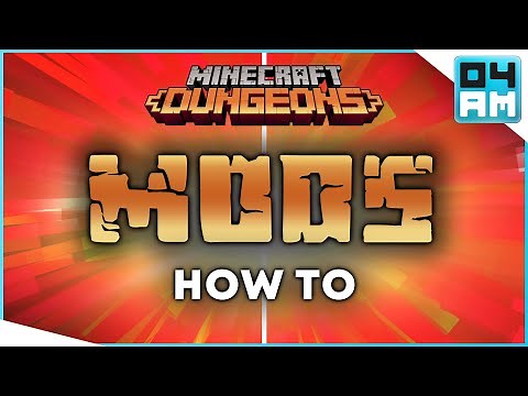 How To Get MODS For Minecraft Dungeons (Windows 7/8/10 Launcher Edition)