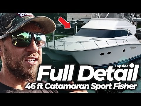 Full Transformation ( Step by Step ) Boat Detailing Guide