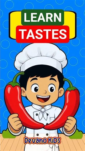 Tastes Song Learning English | Song For Kids | Lagu Anak Balita Paud Tk Edukasi