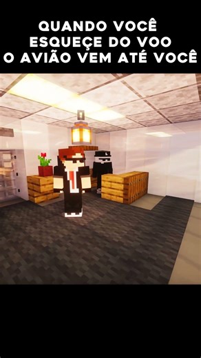 WHEN YOU MISS YOUR FLIGHT #minecraft #memes #funny