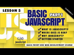 Javascript Tutorial for Beginners | Getting Started | Basic JS- P1 (Tagalog - Filipino Style)