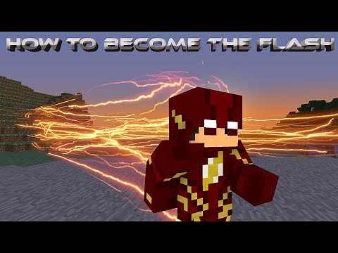 How to Become The Flash in Minecraft (Minecraft The Flash Mod)