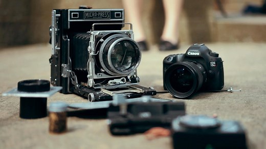 Full-Frame Digital vs Large Format Film: A Side-by-Side Comparison