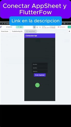 ¿Cómo conectar FlutterFlow con AppSheet? 🔌✨