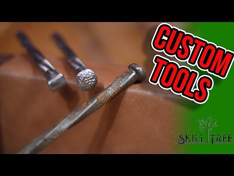 Making Leather Stamps