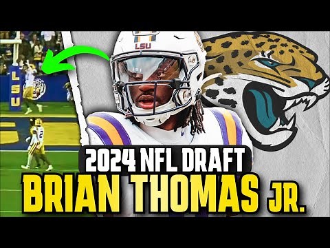 Brian Thomas Jr. Highlights 🔥 Welcome to the Jaguars