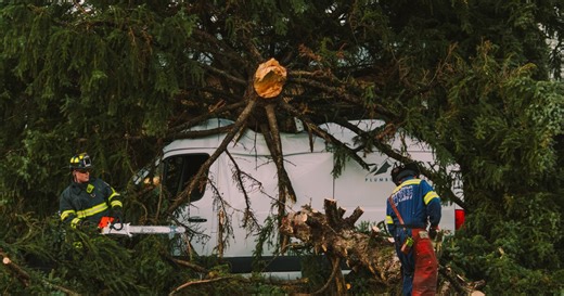 Destructive winds batter Missoula, bringing back memories of 2024 storm