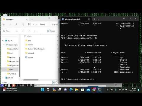 Command Line Interface for Windows Intro