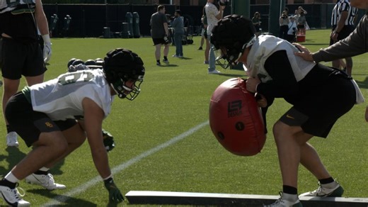 Baylor football back in action with spring practices underway