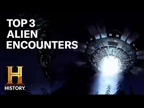 Ancient Aliens: TOP 3 TERRIFYING ALIEN ENCOUNTERS Caught On Camera | History