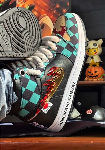 Check your nearest theatre cause Demon Slayer Infinity Castle is back!! A look back to our special release. Here’s all the shoes we’ve created inspired by the characters like : Akaza, Tanjiro, Tengen Uzui, Giyuu Tomioka and Rengoku! We are having a very small restock for em, grab yours now! Before it sold out (again) #tanjiro #rengoku #akaza #demonslayer #customsneakers