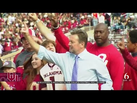 OU Football Coach Bob Stoops Inducted Into College Football Hall Of Fame