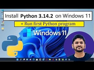 How to install Python 3.14.2 on Windows 11