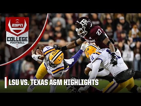 LSU Tigers vs. Texas A&M Aggies | Full Game Highlights