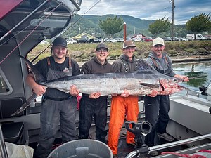 ‘We can’t lose this fish’: Anglers catch rare 9-foot marlin off Oregon coast