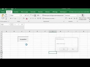 vba msgbox#2 : interagir avec l'utilisateur