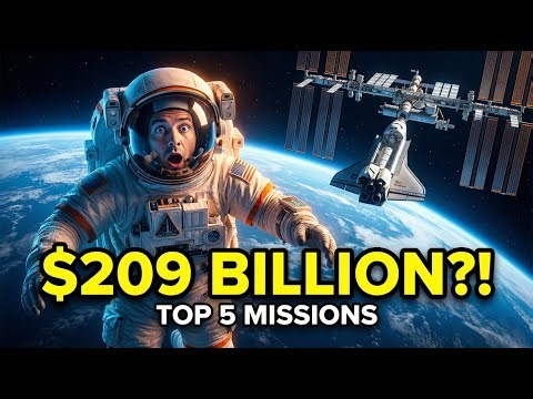 Top 5 Most Expensive Space Missions Ever - $200 Billion Programs That Changed History