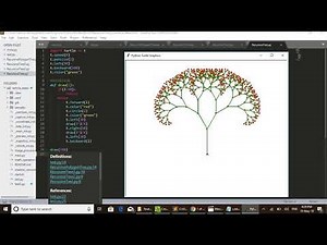Python Turtle Graphics Recursive Binary Tree