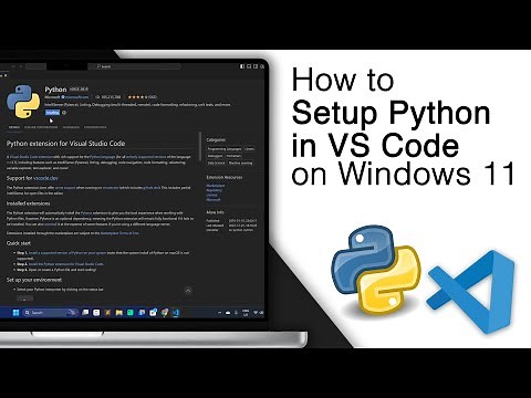 How to Setup Python in VS Code on Windows 11! [2024]