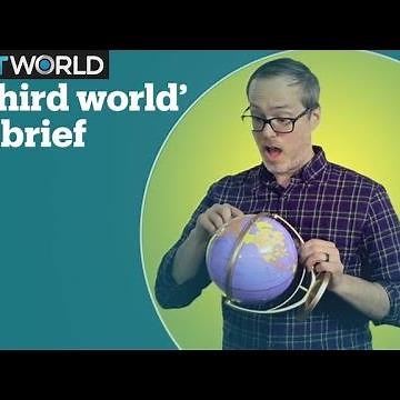 Why are some countries referred to as ‘third world’?
