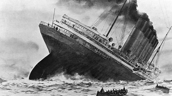 Sinking of the Lusitania